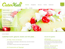 Tablet Screenshot of caterkati.de